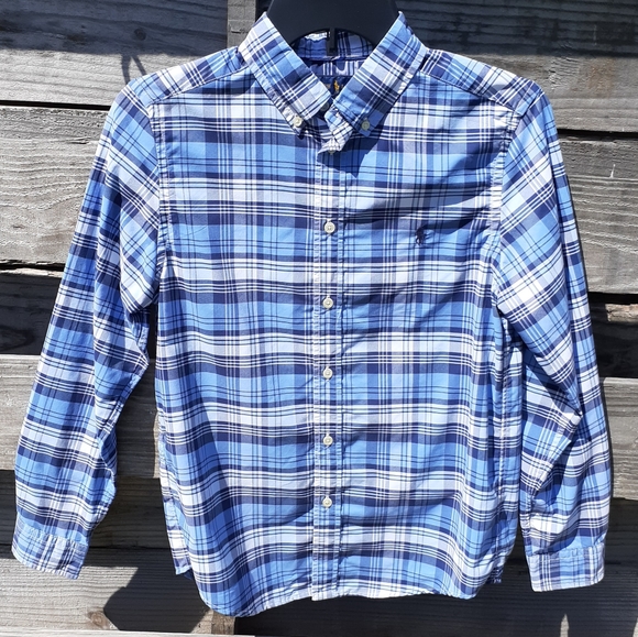 Polo Ralph Lauren Other - Polo Ralph Lauren Boys Button Down Performance Shirt